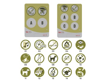 Spielplatztafel individuell